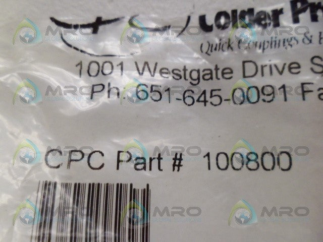COLDER PRODUCTS 100800 FITTING NUT (PK OF 5) *NEW IN FACTORY BAG*