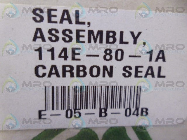 TRI-CLOVER 114E-80-1A CARBON SEAL *NEW IN ORIGINAL PACKAGE*