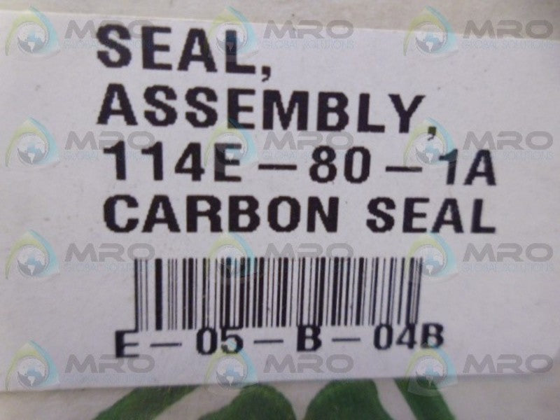 TRI-CLOVER 114E-80-1A CARBON SEAL * NEW IN ORIGINAL PACKAGE *