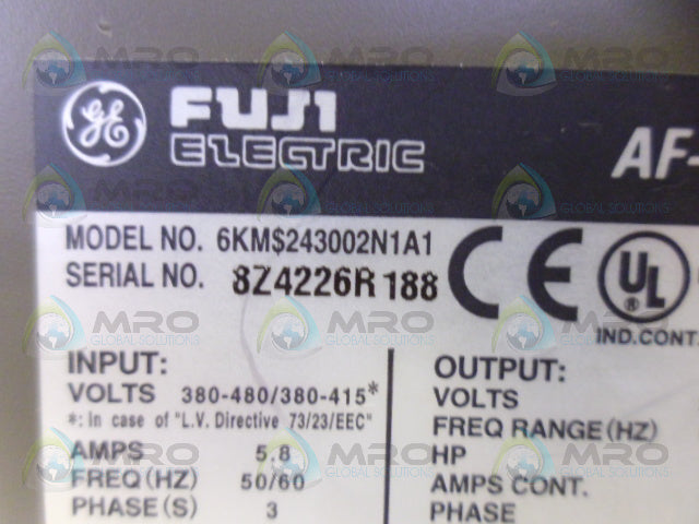 FUJI AF-300 6KM$24002N1A1 MICRO-SAVER *USED*