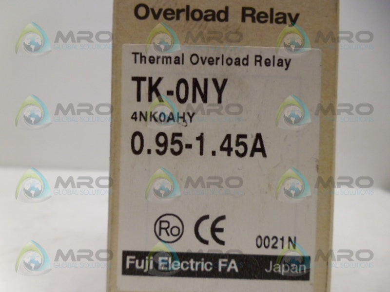 FUJI TK-ONY THERMAL OVERLOAD RELAY *NEW IN BOX*