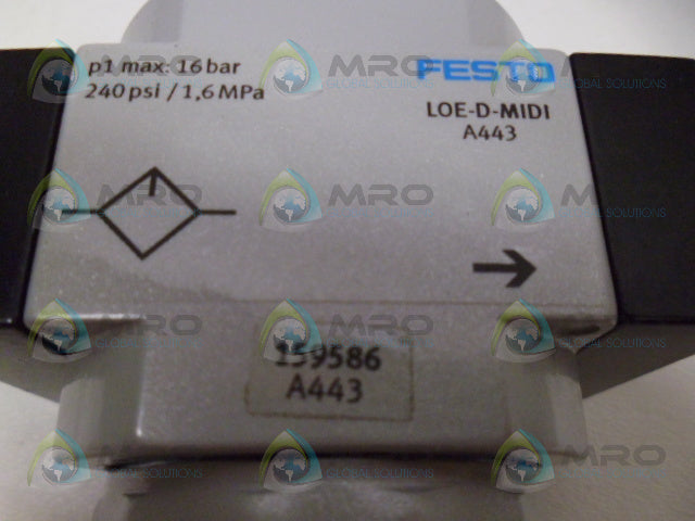 FESTO LOE-D-MIDI LUBRICATOR *NEW IN BOX*