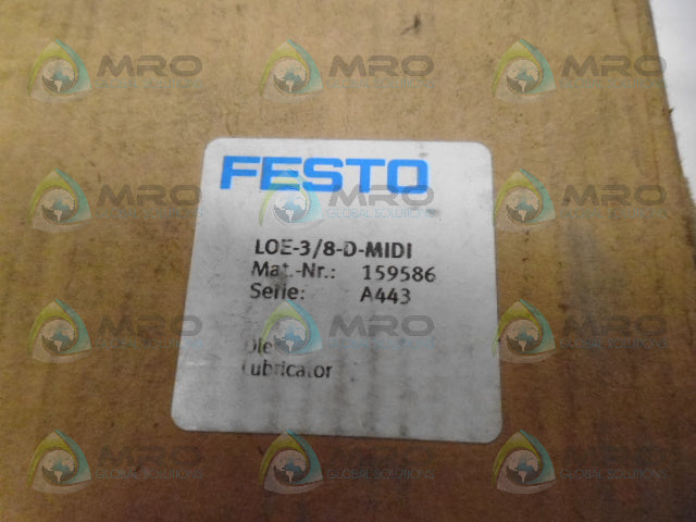 FESTO LOE-D-MIDI LUBRICATOR *NEW IN BOX*