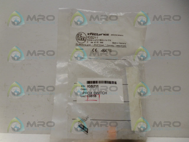 IFM EFECTOR IFS211 INDUCTIVE SENSOR *NEW IN FACTORY BAG*