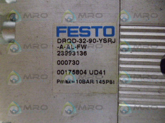 FESTO DRQD-32-90-YSRJ-A-AL-FW ROTARY ACTUATOR *NEW NO BOX*