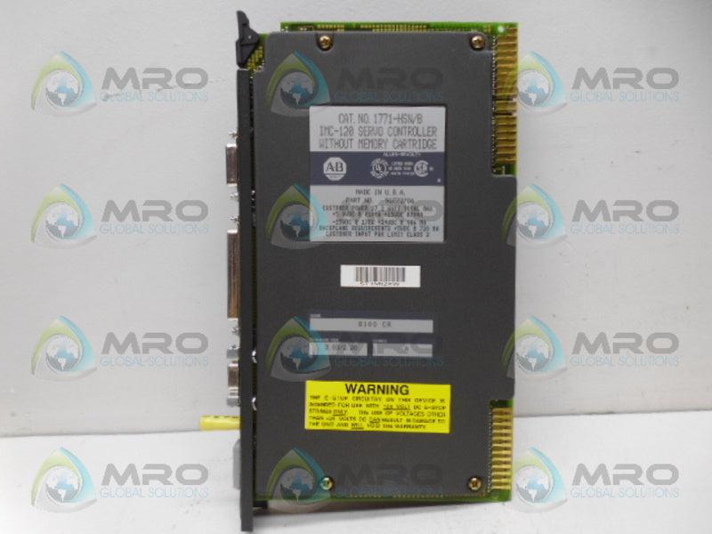 ALLEN BRADLEY 1771-HSN SER. B F/W 3.03/2.20 SERVO CONTROLLER *USED*
