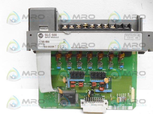 ALLEN BRADLEY 1746-IB8 SER. A INPUT MODULE (AS PICTURED) *USED*