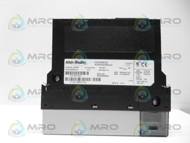 ALLEN BRADLEY CONTROLLOGIX 1756-M08SE SER. B F/W 15.32 INTERFACE *NEW IN BOX*