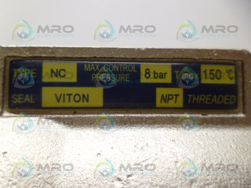 ASSURED AUTOMATION TYPE NC VALUE PNUEMATIC AXIAL NSNP