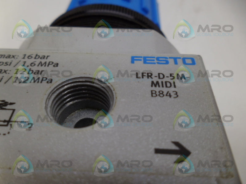 FESTO LFR-D-5M-MIDI BASIC VALVE UNMP