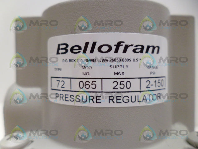 MARSH/BELLOFRAM 961-065-000 PRESSURE REGULATOR *NEW IN BOX*