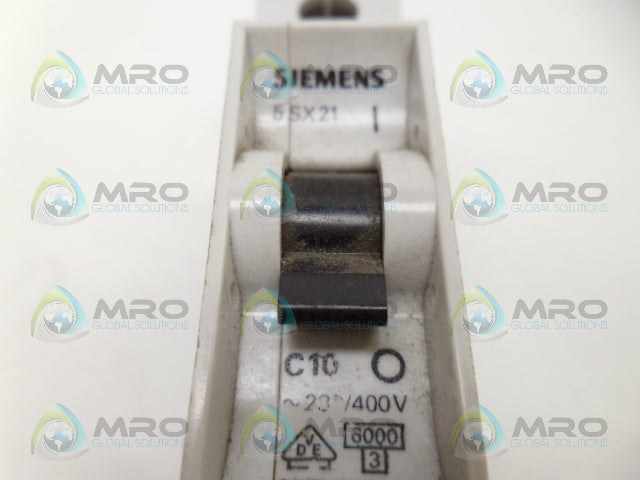 SIEMENS 5SX2110-7 CIRCUIT BREAKER 10A *NEW NO BOX*