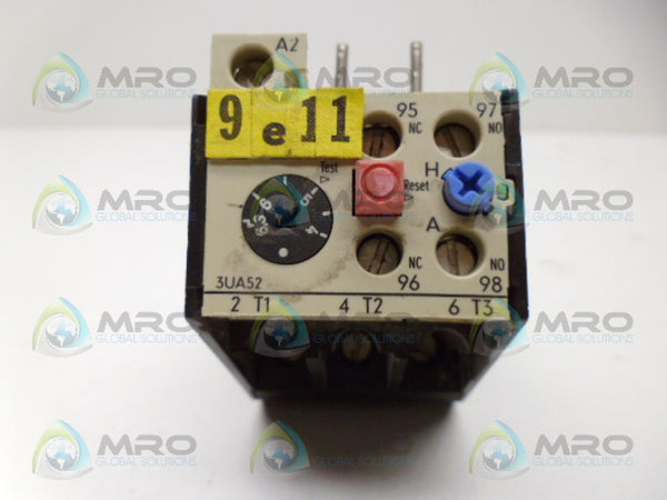 SIEMENS 3UA5200-1G OVERLOAD RELAY  4-6,3A UNMP