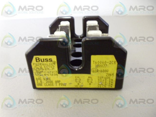 BUSS T60060-2CR FUSEHOLDER *NEW NO BOX*