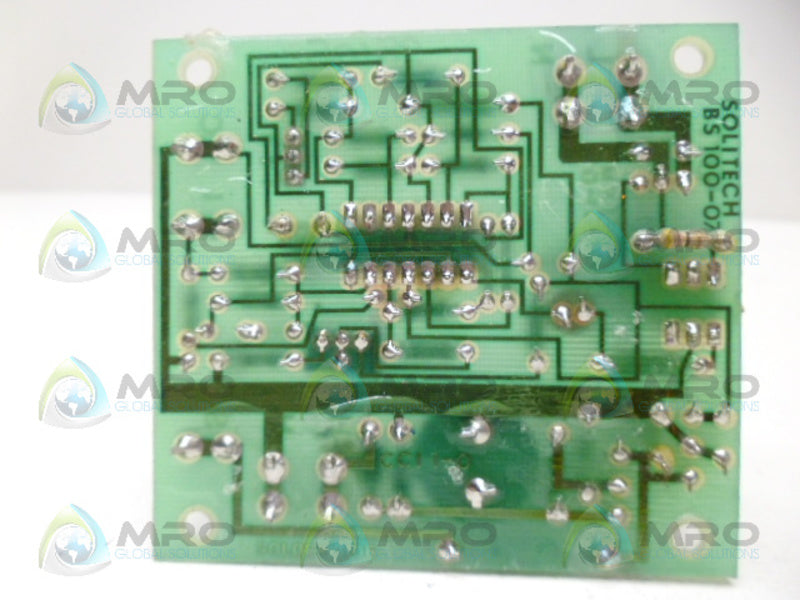 SOLITECH BS100-07 CIRCUIT BOARD UNMP