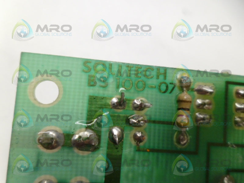 SOLITECH BS100-07 CIRCUIT BOARD UNMP