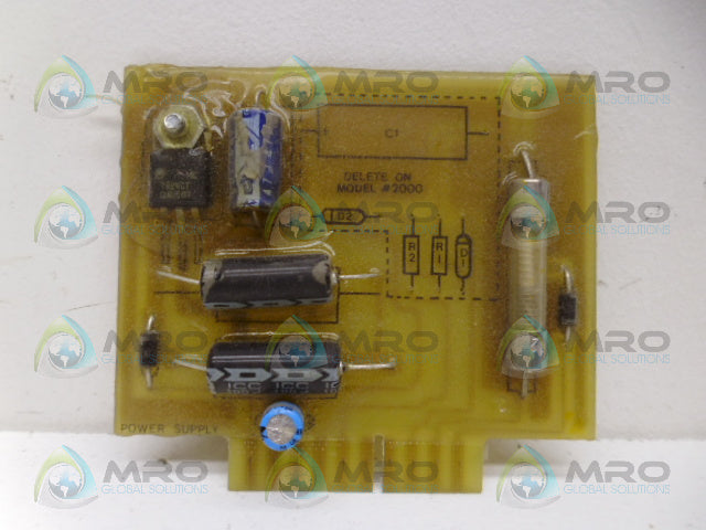 PYRONICS 7181-2000 SINGLE POWER SUPPLY *USED*