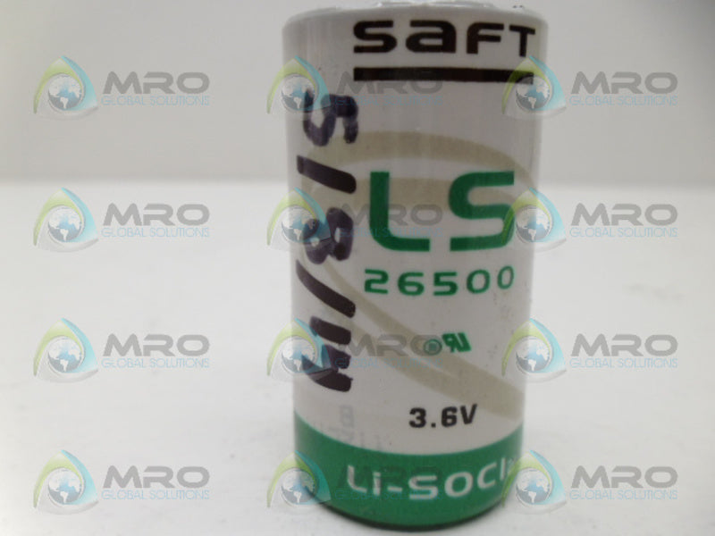 SAFT 26500 BATTERY 3.6V *USED*