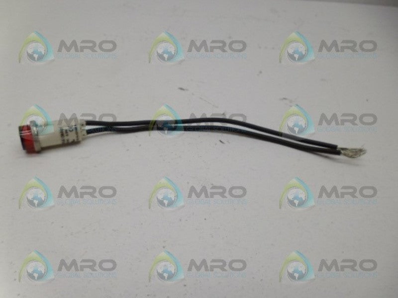 INDUSTRIAL MRO IL4E-125N-R-U6 INDICATOR LIGHT (RED) *NEW NO BOX*