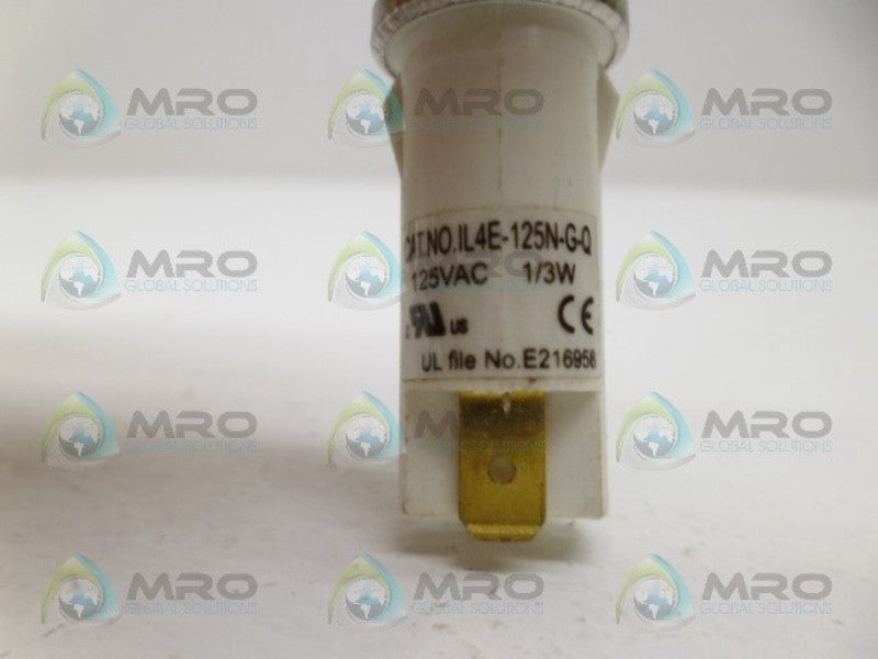 INDUSTRIAL MRO IL4E-125N-G-Q INDICATOR LIGHT (GREEN) *NEW NO BOX*