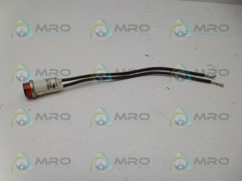 INDUSTRIAL MRO IL4E-28C-R-U6 INDICATOR LIGHT *NEW NO BOX*