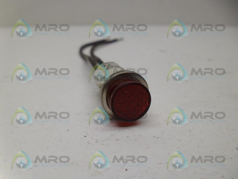 INDUSTRIAL MRO IL4E-28C-R-U6 INDICATOR LIGHT *NEW NO BOX*