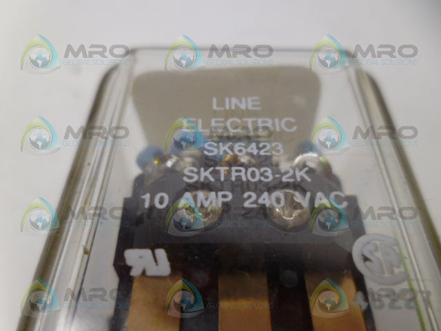 LINE ELECTRIC SK6423 10A 240VAC0 (AS PICTURED) *NEW NO BOX*