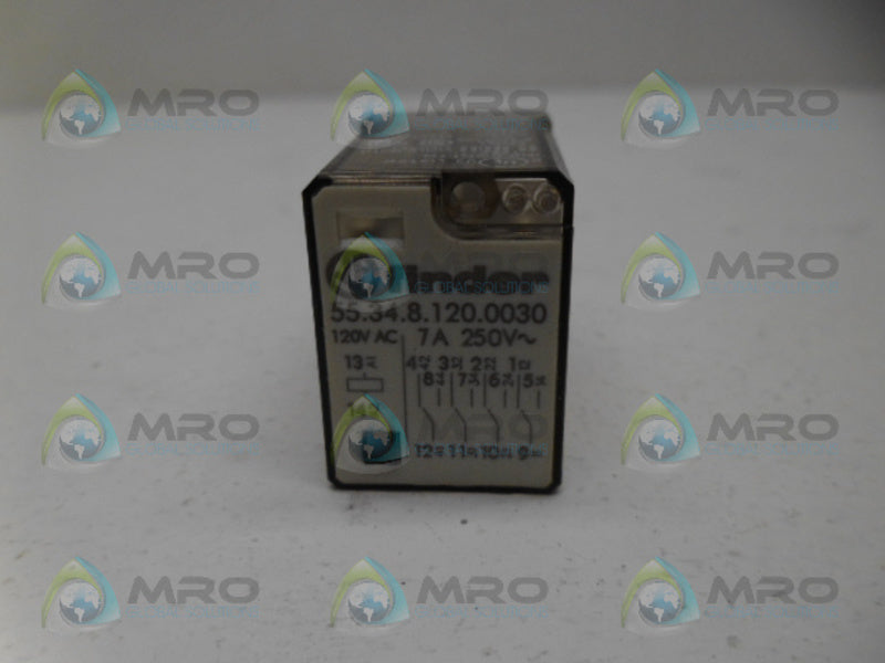 FINDER 55.34.8.120.0030 RELAY 120V NSNP