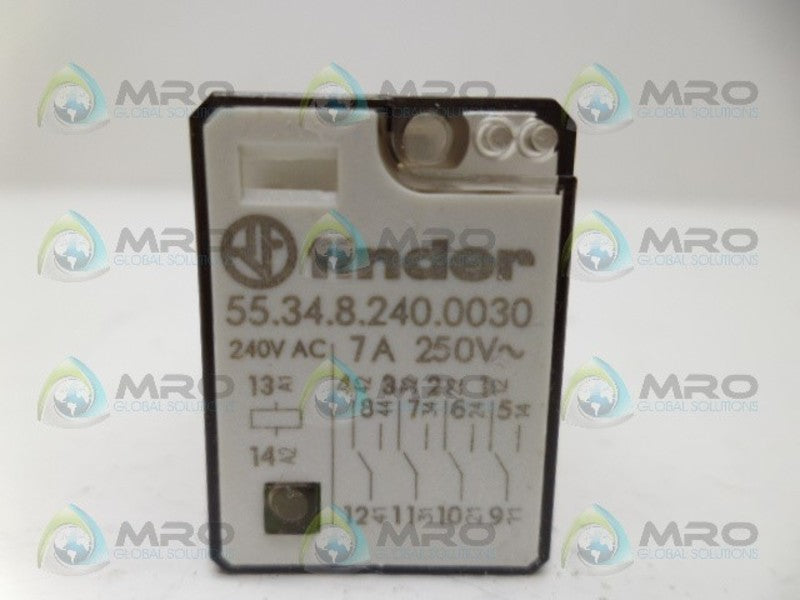 FINDER 55.34.8.240.0030 RELAY 240V NSNP