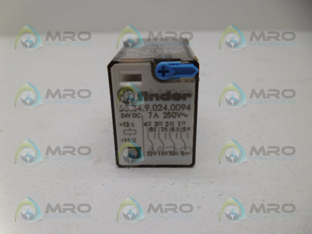 FINDER 55.34.9.024.0094 RELAY 24V *NEW NO BOX*