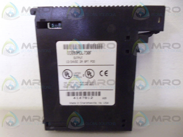 GE FANUC IC693MDL730F OUTPUT MODULE NO TERMINAL COVER *NEW NO BOX*