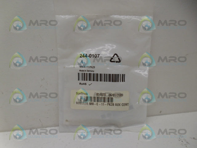 MOELLER NHI-E-11-PKZ0 CONTACT BLOCK *NEW IN FACTORY BAG*