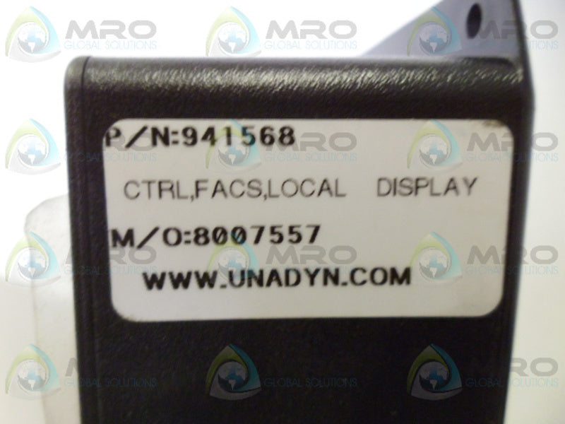 UNADYN 941568 CTRL, FACS, LOCAL DISPLAY *NEW NO BOX*
