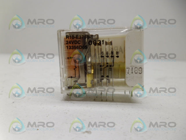 POTTER & BRUMFIELD R10-E3758-1 RELAY 24VDC *USED*