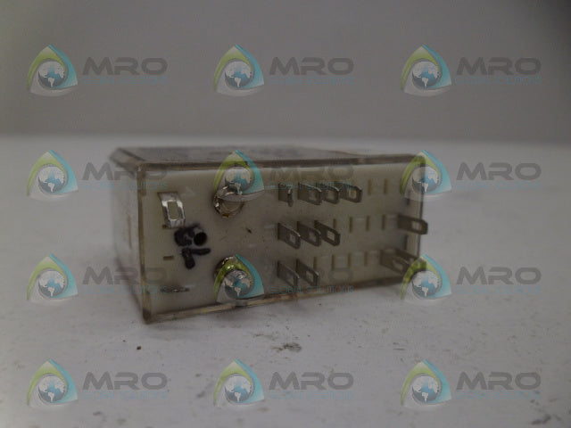 POTTER & BRUMFIELD R10-E3758-1 RELAY 24VDC *USED*