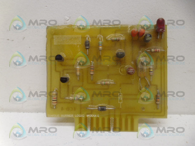 PYRONICS 7186 0001 4SEC. SINGLE LOGIC CARD *USED*