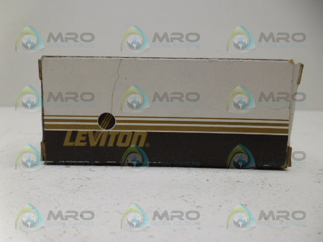 LEVITON 2610 RECEPTACLE *NEW IN BOX*