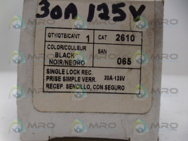 LEVITON 2610 RECEPTACLE *NEW IN BOX*
