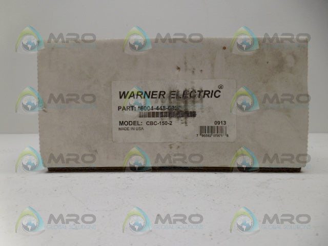 WARNER ELECTRIC CBC-150-2 CLUTCH/BRAKE CONTROL *NEW IN BOX*