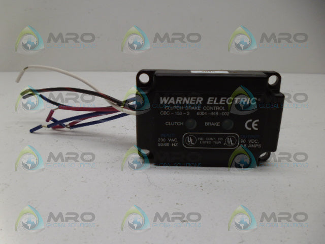 WARNER ELECTRIC CBC-150-2 CLUTCH/BRAKE CONTROL *NEW IN BOX*