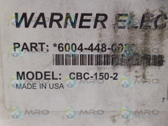 WARNER ELECTRIC CBC-150-2 CLUTCH/BRAKE CONTROL *NEW IN BOX*