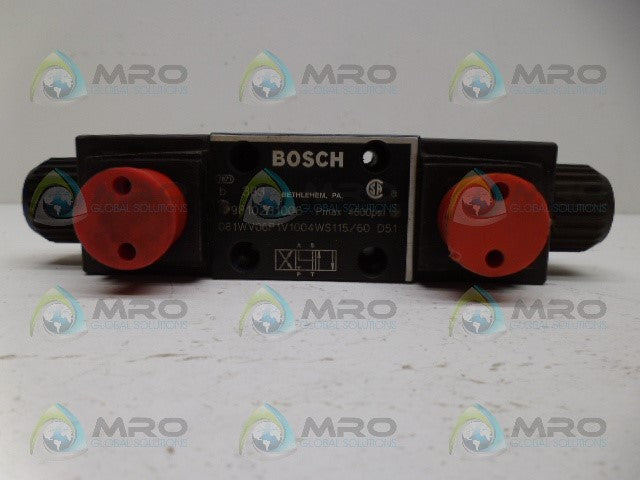 BOSCH 081WV06P1V1004WS115/60 D51 CONTROL VALVE *NEW NO BOX*