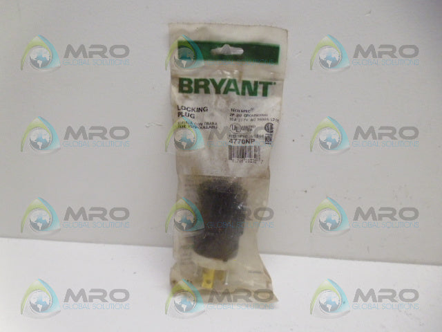 BRYANT 4770NP LOCKING PLUG * NEW IN FACTORY BAG *