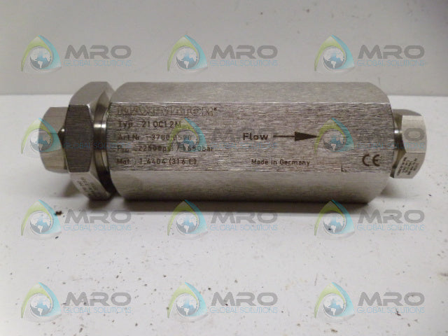 MAXIMATOR 21OC12M VALVE *NEW NO BOX*