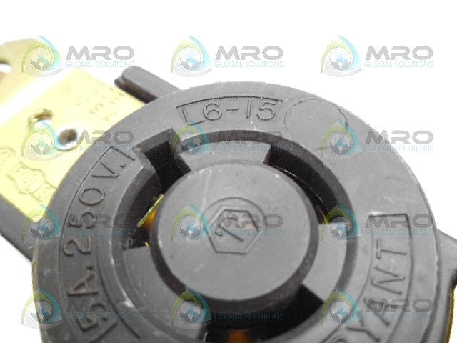 BRYANT L6-15 LOCKING RECEPTACLE *NEW NO BOX*