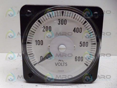 YOKOGAWA 103021PZSJ7 PANEL METER 0-600VAC *NEW NO BOX*