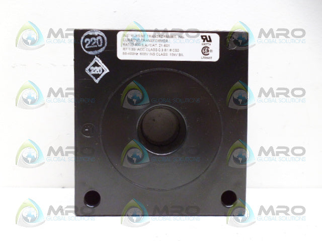 INSTRUMENT TRANSFORMER 21-601 CURRENT TRANSFORMER *NEW NO BOX*