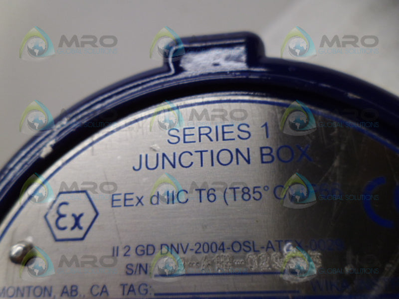 WIKA SERIES 1 JUNCTION BOX *NEW NO BOX*