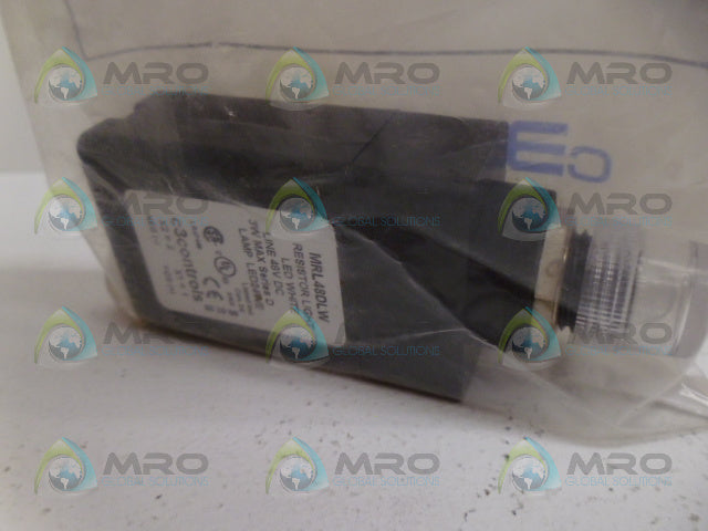 C3CONTROLS MRL48DLW-MPLLCR RESISTOR LIGHT *NEW IN FACTORY BAG*
