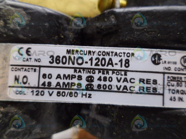 MDI 360N0-120A-18 CONTACTOR *  NEW NO BOX  *